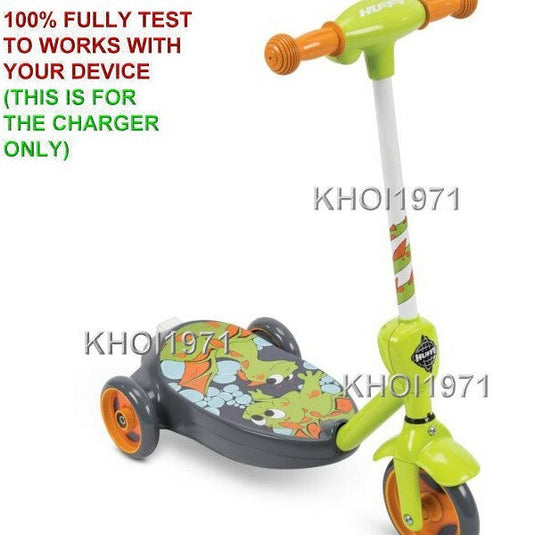 AC Wall Charger Adapter for 18007P 2-in-1 Bubble Scooter Ride-On Dragons