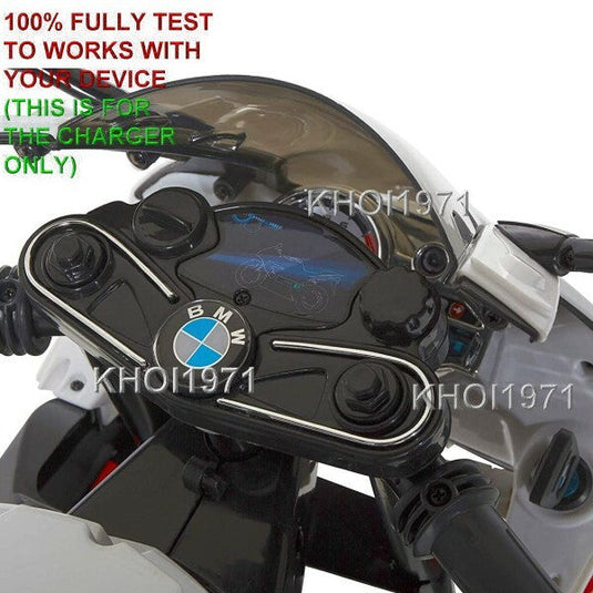 12V AC Wall Charger Adapter for Dynacraft BMW S1000RR Ride-On Motorcycle Model 8801-94