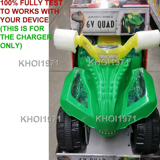 AC Wall Charger Adapter for 8804-72 Jurassic World Fallen Kingdom Quad Vehicle