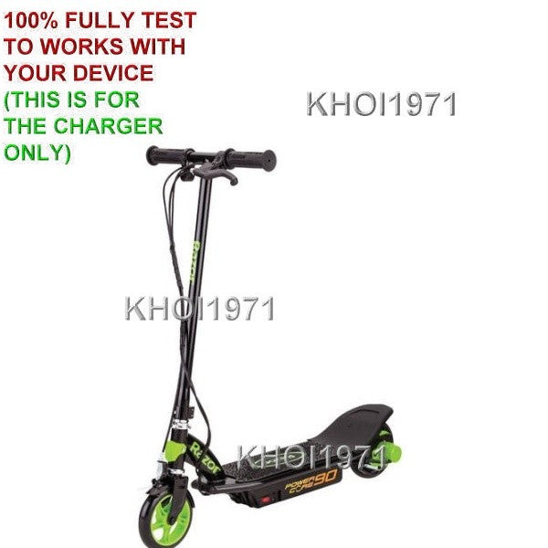 Load image into Gallery viewer, AC Wall Charger Adapter for Razor Black and Green Electric Scooter Power Core 90
