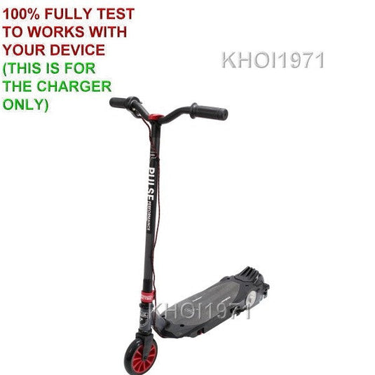 12V 80W AC Wall Charger Adapter for Pulse Performance Revster Scooter, Black