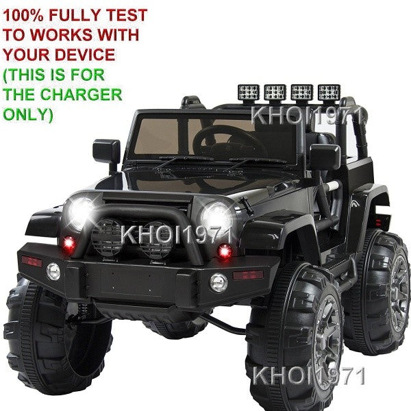 Load image into Gallery viewer, 12V Black AC Wall Charger Adapter for Ride-On Truck SKY3762
