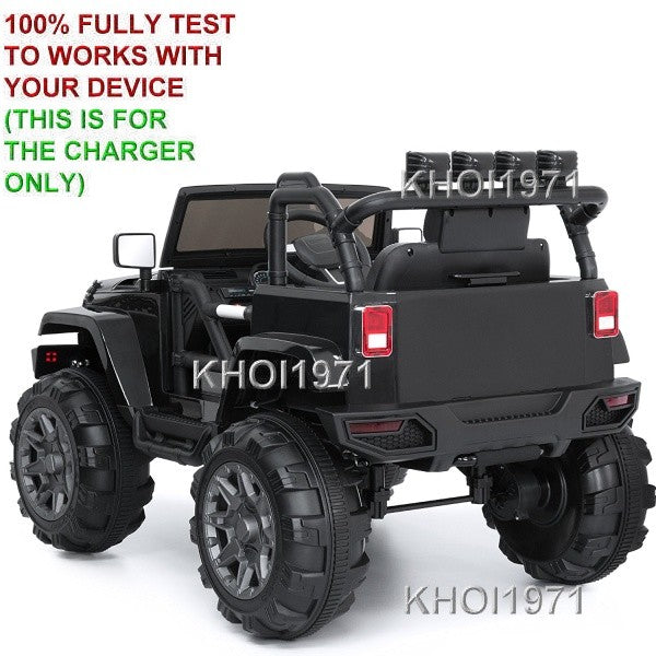 Load image into Gallery viewer, 12V Black AC Wall Charger Adapter for Ride-On Truck SKY3762
