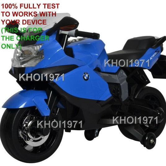 AC Wall Charger Adapter for 12V Blue BMW K1300S Motorcycle Ride-On Battery