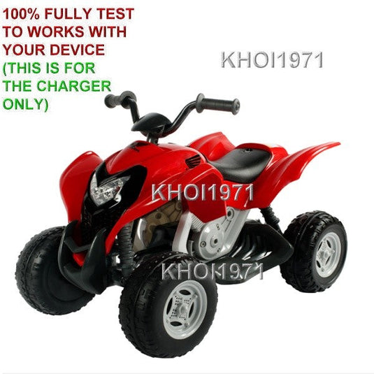 AC Wall Charger Adapter for 6V Battery Honda TRX700 Sport ATV Ride-On Car