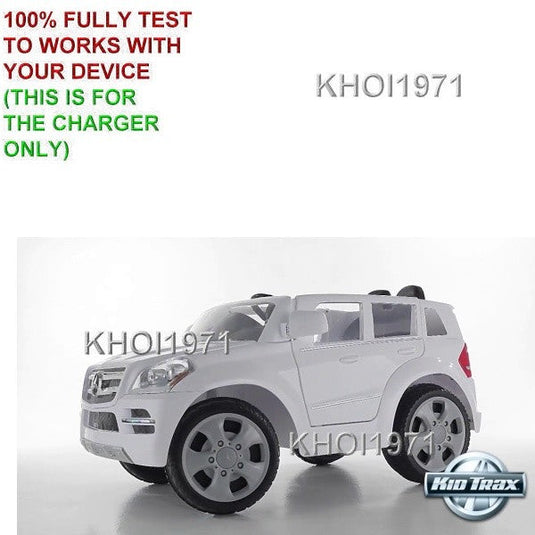 AC Wall Charger Adapter for Kid Trax Mercedes Benz GL450 6V Ride-On Battery