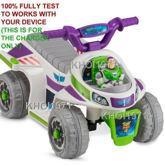 AC Wall Charger Adapter for KidTrax Buzz Lightyear Toy Story 4 Ride-On KT1511WMA