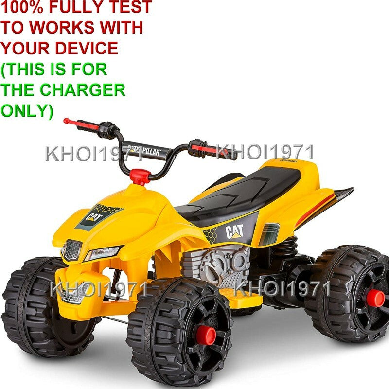 Load image into Gallery viewer, 12V AC Wall Charger and Adapter for KT1214 Kid Trax CAT Quad Ride-On Battery
