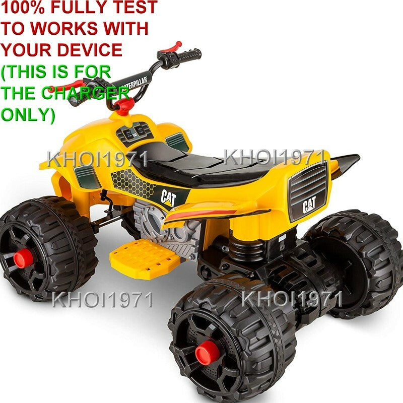 Load image into Gallery viewer, 12V AC Wall Charger and Adapter for KT1214 Kid Trax CAT Quad Ride-On Battery
