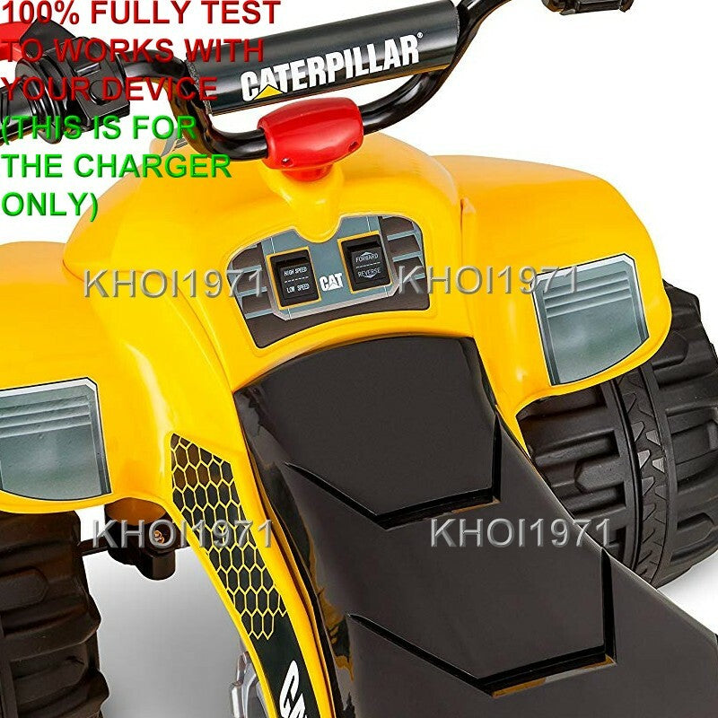 Load image into Gallery viewer, 12V AC Wall Charger and Adapter for KT1214 Kid Trax CAT Quad Ride-On Battery
