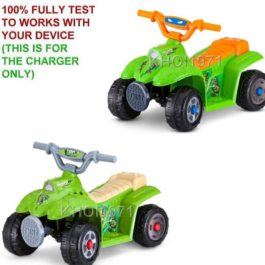 AC Wall Charger Adapter for KT1234 KidTrax Teenage Mutant Ninja Turtle Ride-On Toy