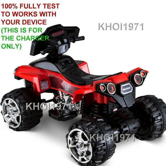 12V AC Wall Charger Adapter for KT1310TR Kid Trax WWE ATV Ride-On Battery