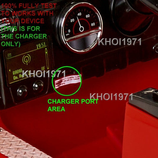 AC Wall Charger Adapter for KT1346WM KT1354WM Kid Trax Fun Chaser Jeep Ride-On Toy