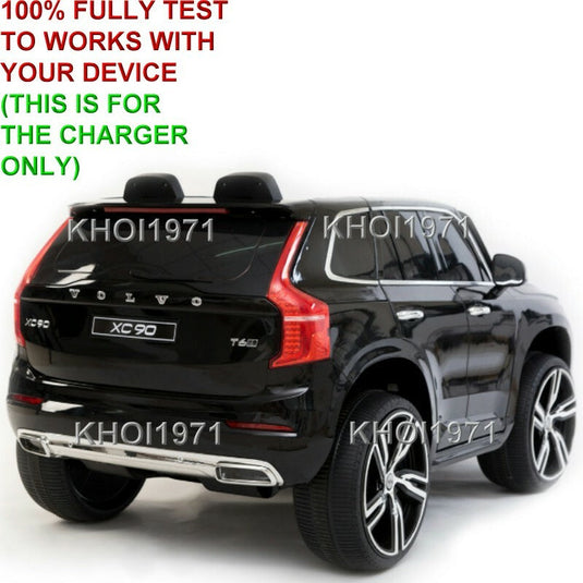 12V AC Wall Charger Adapter for Kids Motorz Volvo XC90 Ride-On Toy