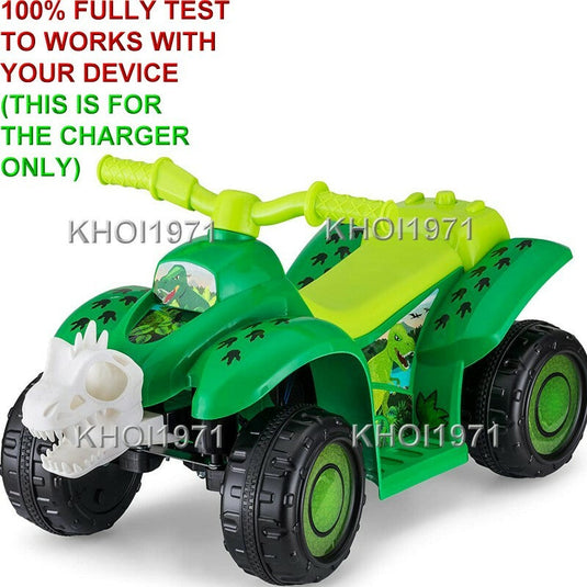 AC Wall Charger Adapter for Pacific Cycle KidTrax Dinosaur Toddler Quad Ride-On Toy