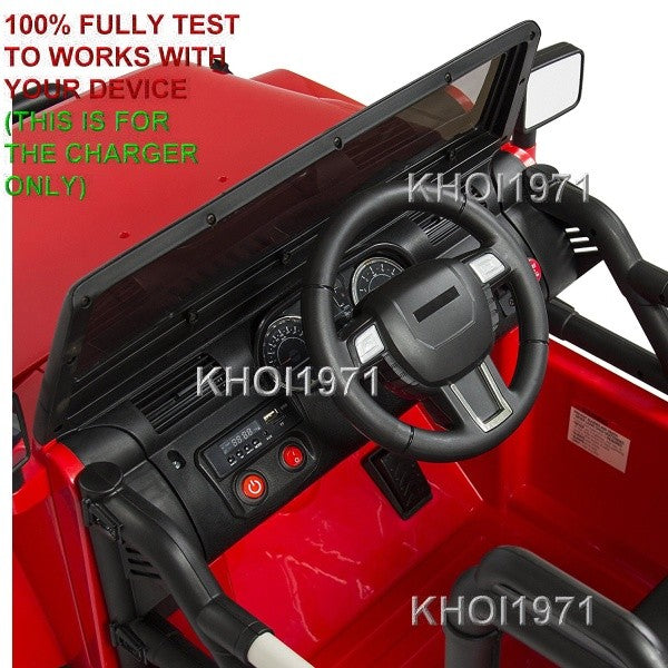 Load image into Gallery viewer, 12V AC Wall Charger Adapter for Red Ride-On Truck Model SKY3763
