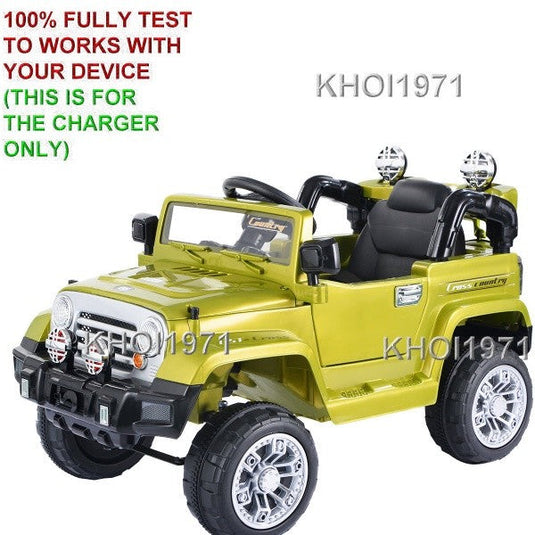 12V AC Charger Adapter for MP3 Ride-On Truck and Jeep Battery TY324103GN