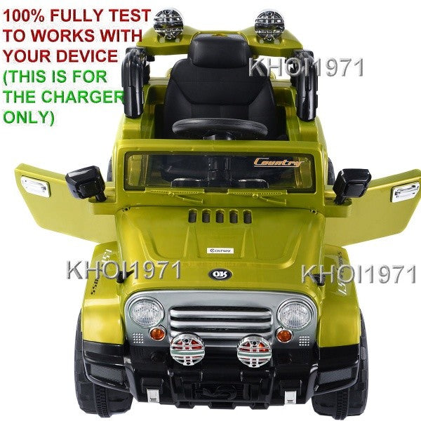 Load image into Gallery viewer, 12V AC Charger Adapter for MP3 Ride-On Truck and Jeep Battery TY324103GN
