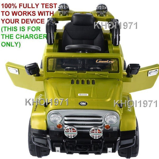 12V AC Charger Adapter for MP3 Ride-On Truck and Jeep Battery TY324103GN