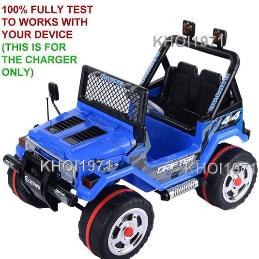 AC Wall Charger Adapter for TY324113BL Ride-On Truck Jeep Car