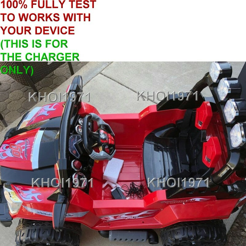 Load image into Gallery viewer, 12V High-Speed AC Wall Charger Adapter for TY324114 Ride-On Truck Car Battery
