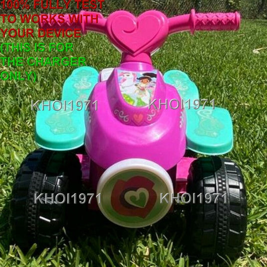 AC Charger Adapter for KidTrax Nella Princess Knight Ride-On KT1472WM