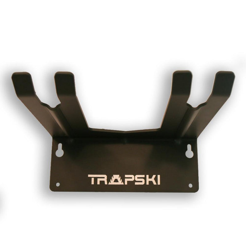 Load image into Gallery viewer, Wall Rack Holds Skis or Snowboard by Bindings, Yard Tools, Gear &amp; Equipment - Made in the USA
