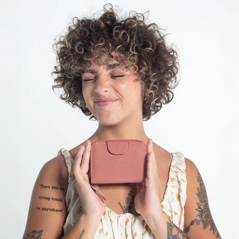 Load image into Gallery viewer, Barcelona | RFID Mini Wallet - Palm Green

