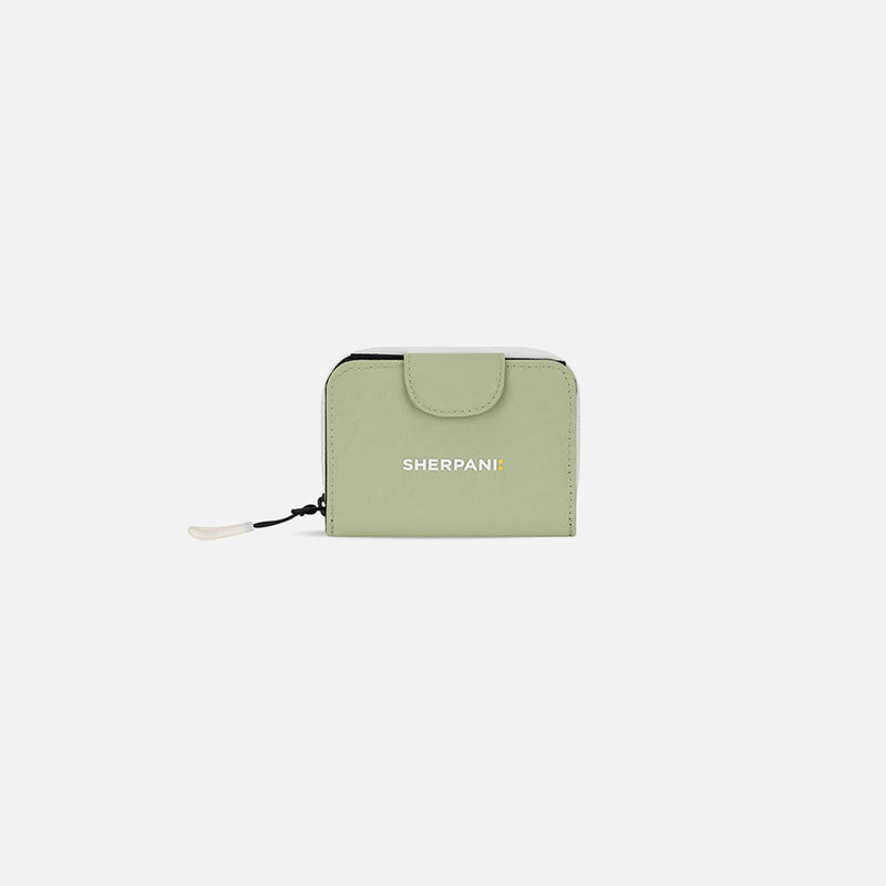 Load image into Gallery viewer, Barcelona | RFID Mini Wallet - Palm Green
