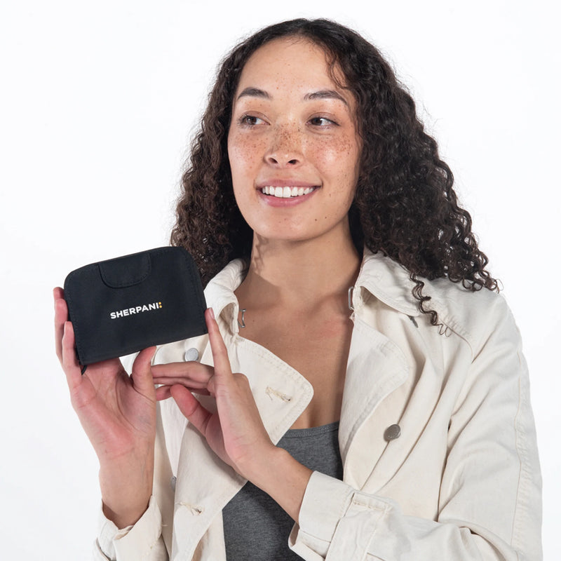 Load image into Gallery viewer, Barcelona | RFID Mini Wallet - Palm Green
