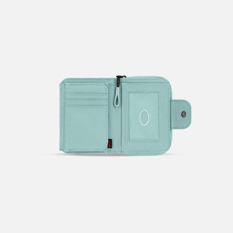 Load image into Gallery viewer, Barcelona | RFID Mini Wallet - Palm Green
