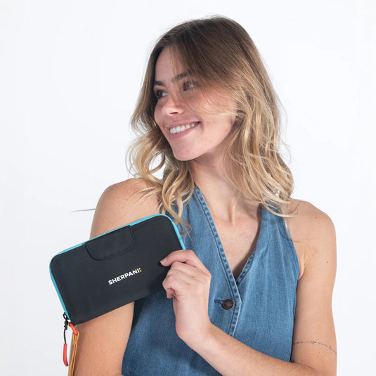 Tulum | RFID Wallet - Terrazzo Print