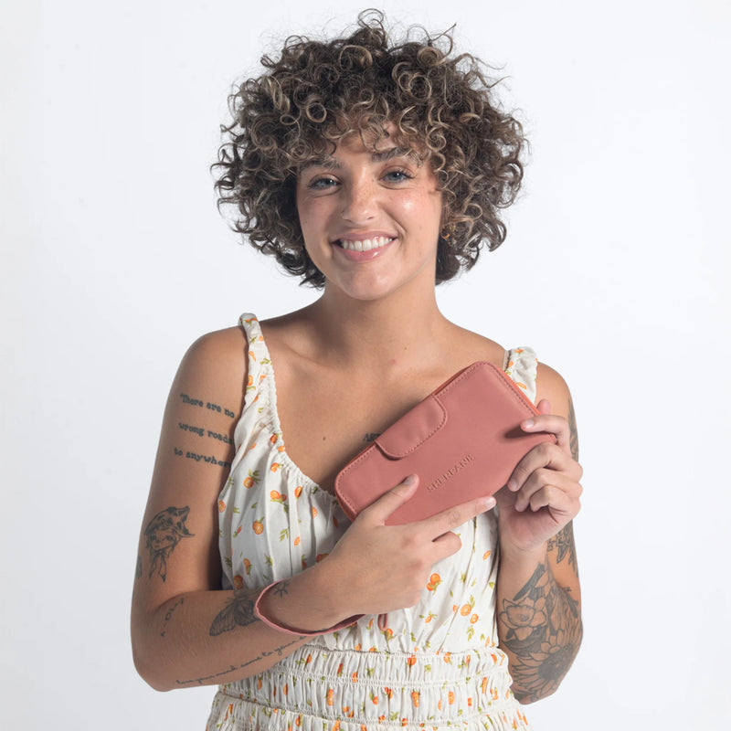 Load image into Gallery viewer, Tulum | RFID Wallet - Terrazzo Print
