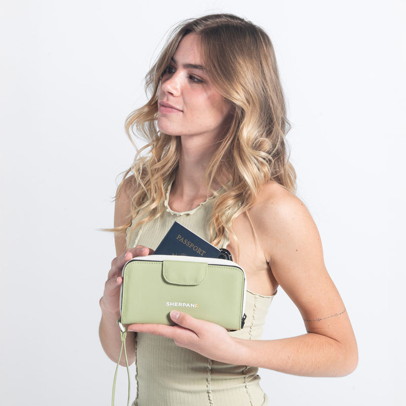 Load image into Gallery viewer, Tulum | RFID Wallet - Terrazzo Print
