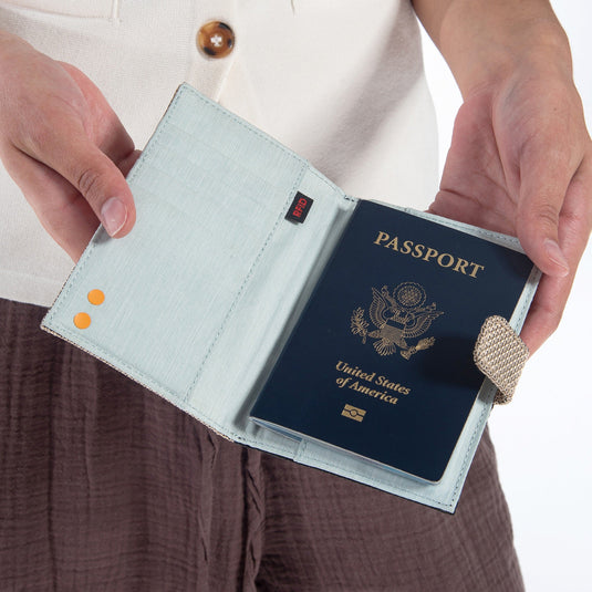 Vienna AT | Passport Wallet - Granite Grey