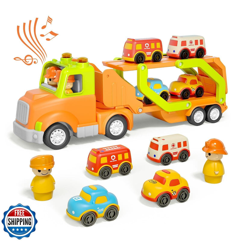 Load image into Gallery viewer, 24in Friction Powered Toy Car for Kids Ages 18 Months to 5 Years
