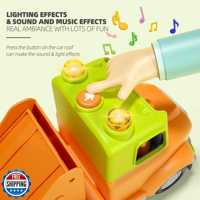 Load image into Gallery viewer, 24in Friction Powered Toy Car for Kids Ages 18 Months to 5 Years
