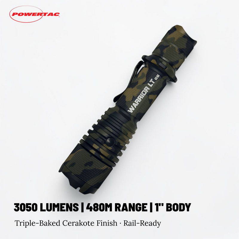 Load image into Gallery viewer, Warrior GEN5 Tactical Flashlight – 3,050 Lumens
