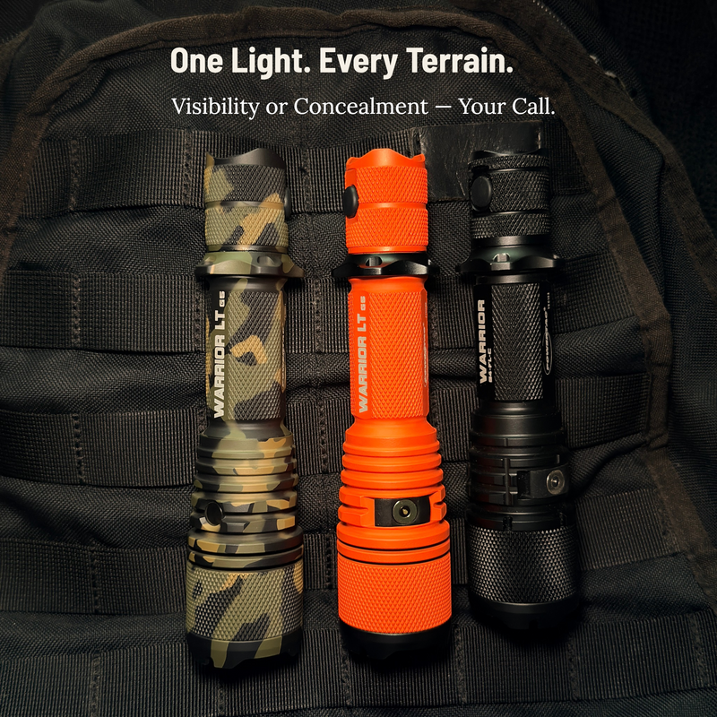 Load image into Gallery viewer, Warrior GEN5 Tactical Flashlight – 3,050 Lumens
