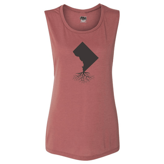 Washington DC Women's Muscle Tank