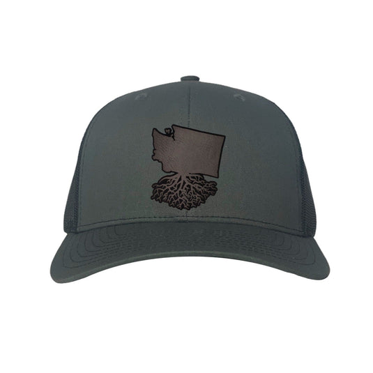 Washington Roots Patch Trucker Hat