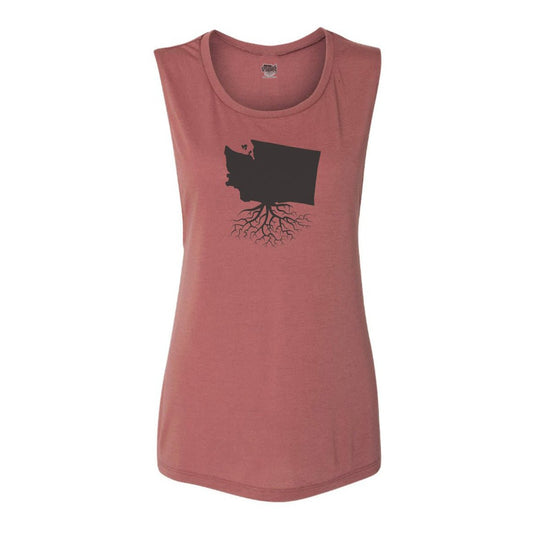 Washington Women's Muscle Tank