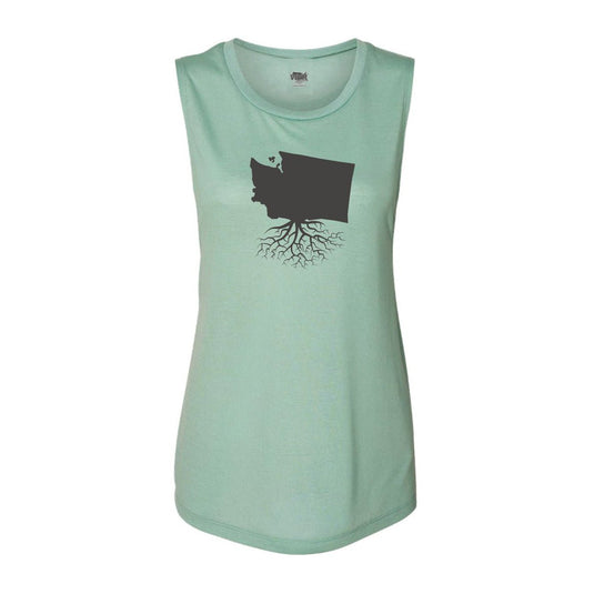 Washington Women's Muscle Tank