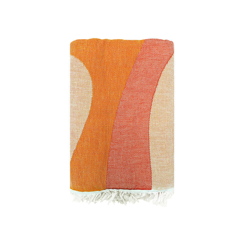 Load image into Gallery viewer, Waves - Turkish Beach Towel
