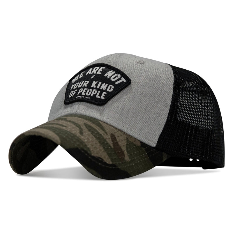Load image into Gallery viewer, We Are Not Your Kind Of People Patch Original Ripstop Snapback Hat
