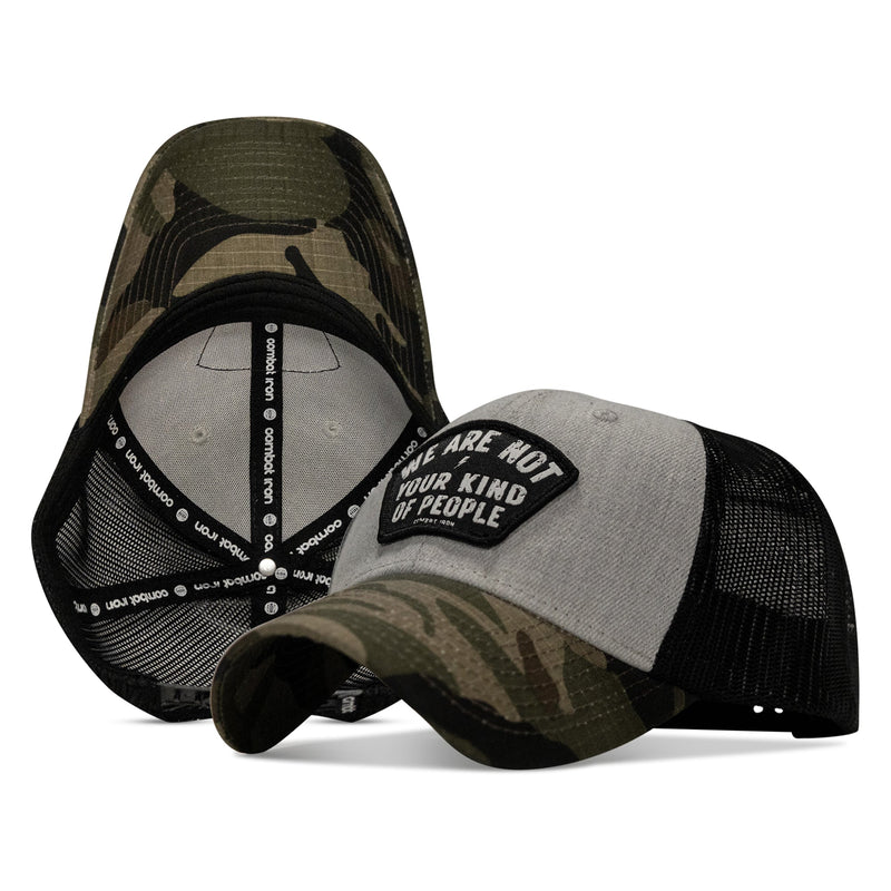 Load image into Gallery viewer, We Are Not Your Kind Of People Patch Original Ripstop Snapback Hat
