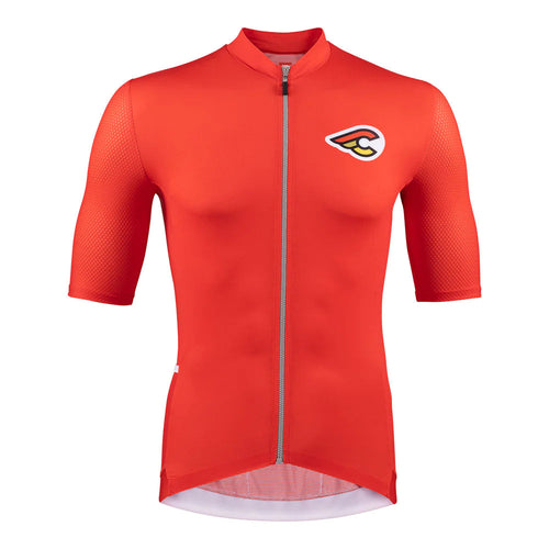 Cinelli Tempo Men's Cycling Jersey (Red)
