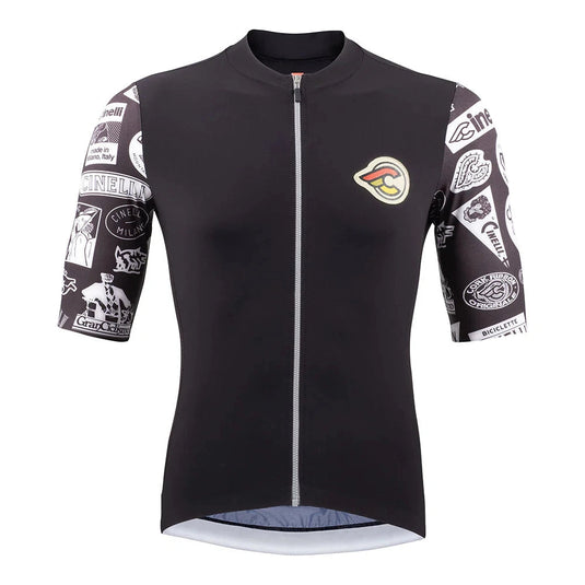 Cinelli Supercorsa Men's Cycling Jersey (Black)