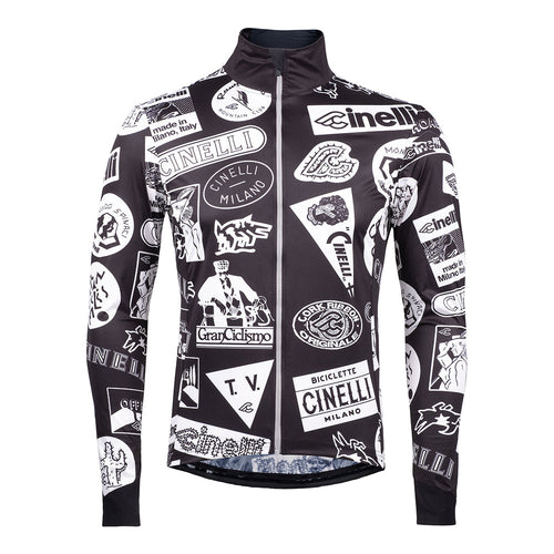 Cinelli Supercorsa Men's Windproof Jacket (Black) 3XL