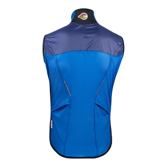 Cinelli Supercorsa Men's Windproof Vest (Blue) S-3XL